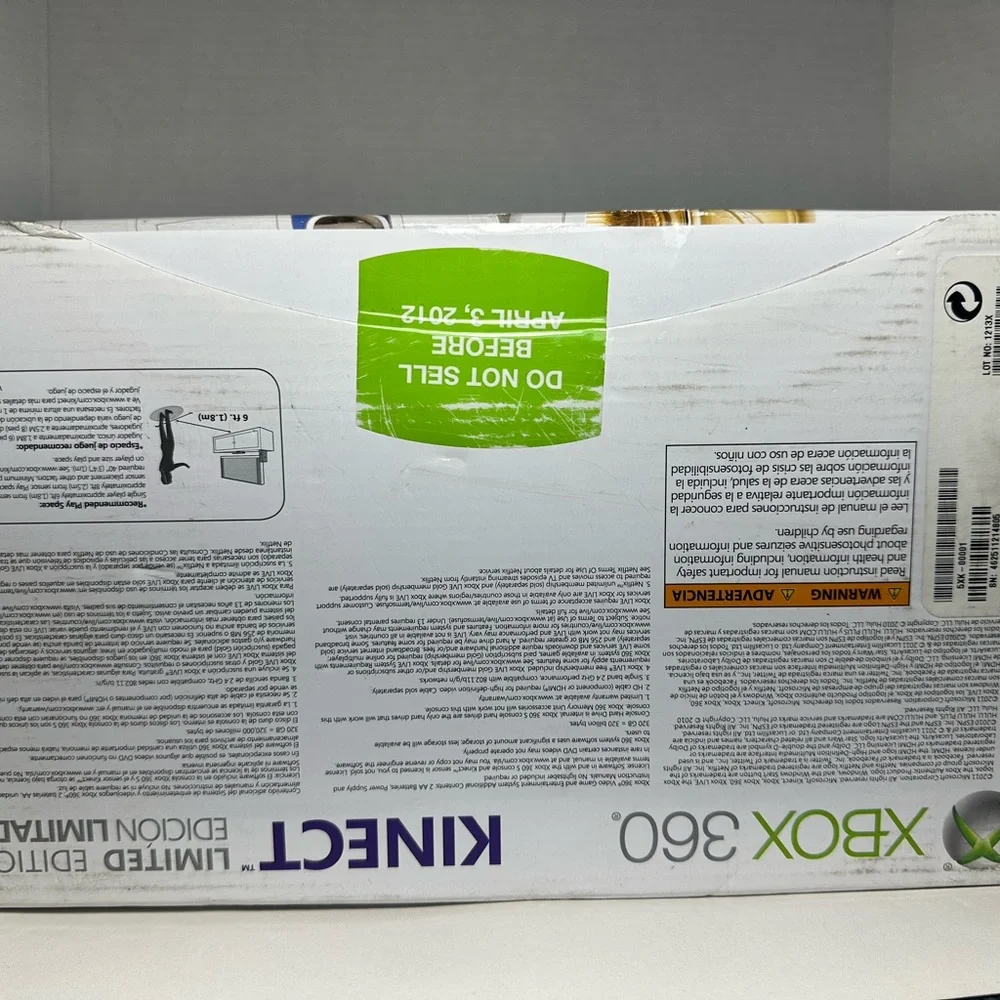 Microsoft Xbox 360 Limited Edition Star Wars Kinect 320GB Console Factory Sealed
